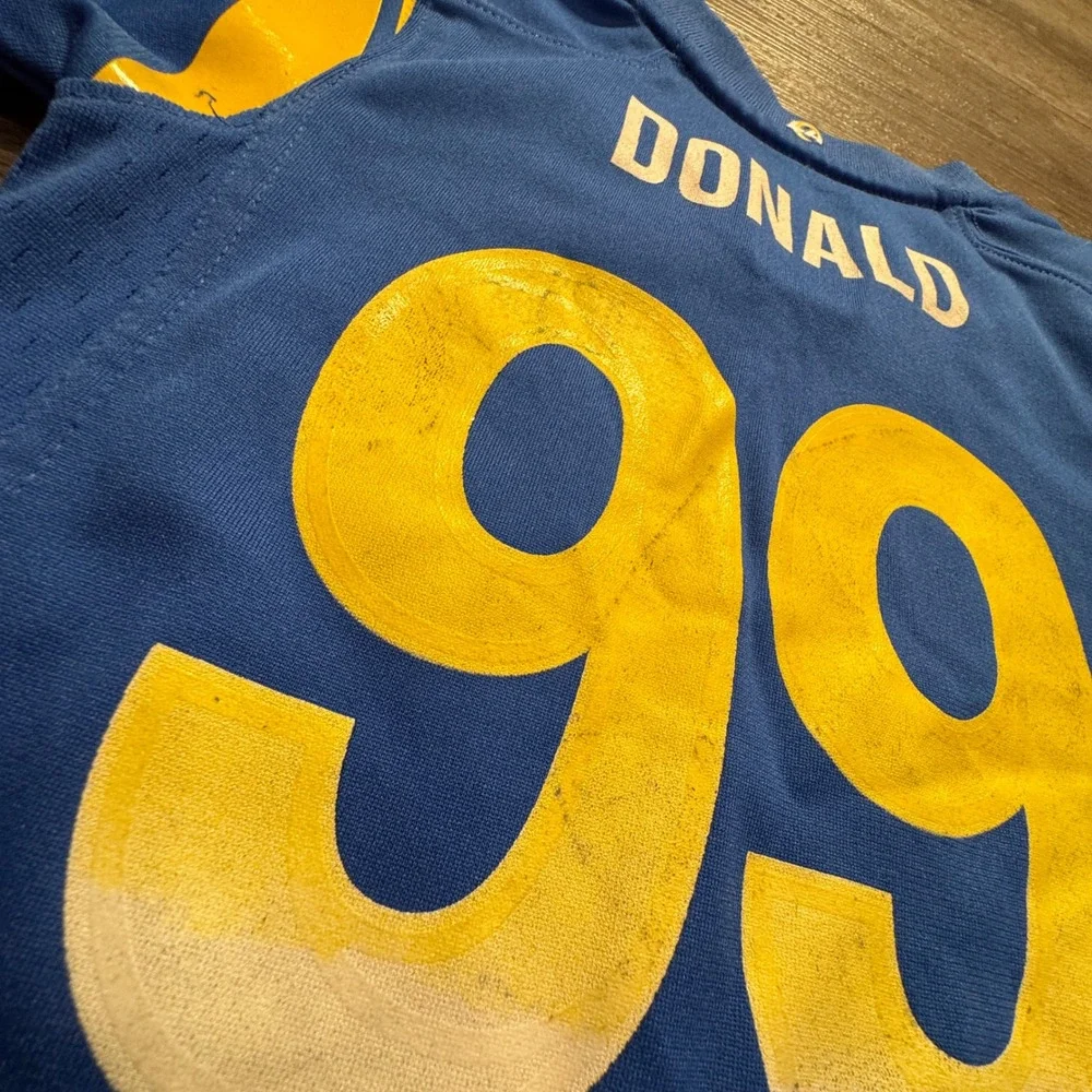 Nike NFL Jersey Toddler 2T Blue Polyester Aaron Donald 99 Rams Gameday Sporty